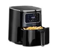 alpina Friggitrice ad Aria 4.5L - Air Fryer per 3-4 persone - Airfryer con Display Digitale - Temperatura Regolabile da 80°C a 200°C - Timer fino a 60 Minuti