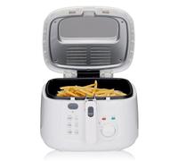 alpina Friggitrice - Friggitrice - 1800 Watt - 2,5 litri - fino a 190º -