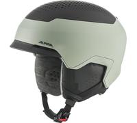 ALPINA GEMS - Casco da sci per adulti, sicuro, perfettamente climatizzato e confortevole, con fodera interna lavabile, colore nero opaco, M (55-59 cm)