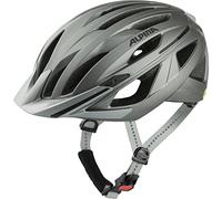 ALPINA Gent MIPS, Casco da Bici Unisex-Adulto, Dark-Silver Opaco, 58-63 cm