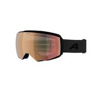 ALPINA GRANBY 2 Q-LITE - maschera da sci con lenti specchiate e ad alto contrasto, protezione UV al 100%, per adulti
