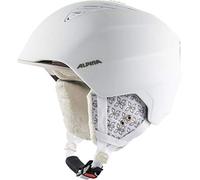 ALPINA Grand, Casco da Sci Unisex-Adult, White-Prosecco Matt, 57-61