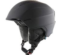 ALPINA Grand LAVALAN, Casco da Sci Unisex-Adult, Black Matt, 54-57
