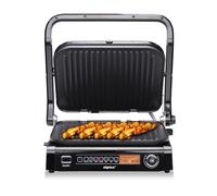 alpina Griglia a contatto - Optigrill 2100WW - Sandwich Maker - Panini Grill - Multigrill per verdure, pane e carne - Griglia da tavolo con rivestimento antiaderente - Modalità di cottura intelligente