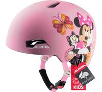 ALPINA Hackney Disney, Caschi da Ciclismo Girls, Minnie Mouse, 47-51
