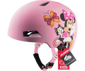 ALPINA Hackney Disney, Caschi da Ciclismo Girls, Minnie Mouse, 47-51