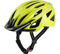 ALPINA HAGA, Be Visual Gloss 51-56 cm, casco da bici per uomo e donna, elevato livello di sicurezza e comfort con Ergo Flex e luce integrata