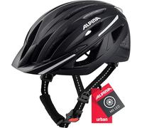 ALPINA HAGA, Casco da Bicicletta Unisex Adulto, Black Matt, 51-56 cm