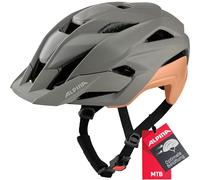 ALPINA Kamloop, Casco da Bicicletta Unisex Adulto, Moon-Grey-Peach Matt, 51-55 cm