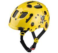 ALPINA XIMO 2 - Casco da bici leggero e sicuro per bambini con LED opzionale - yellow gouda gloss - 49-54