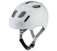ALPINA XIMO 2 L.E. (opaco) - Casco da bici leggero e sicuro per bambini con LED opzionale - pearl white flowers matt - 45-49