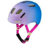 ALPINA XIMO 2 L.E. (opaco) - Casco da bici leggero e sicuro per bambini con LED opzionale - fading purple matt - 45-49