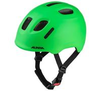 ALPINA XIMO 2 L.E. (opaco) - Casco da bici leggero e sicuro per bambini con LED opzionale - neon green matt - 49-54
