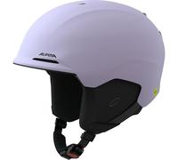 ALPINA KROON MIPS - Casco da sci regolabile individualmente, con fodera removibile, particolarmente assorbente agli urti, ideale per adulti - lilac matt - 55-59 cm