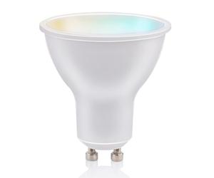 alpina Lampadina intelligente Smart Home - GU10-5 W - Lampada LED dimmerabile - con app Smart Home - Amazon Alex - Google Home
