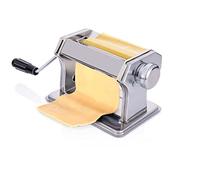 alpina Macchina per pasta manuale - Acciaio inossidabile - Morsetto da tavolo - Spaghetti, Ravioli, Lasagne