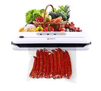 Alpina - Macchina sottovuoto per alimenti, con rullo di plastica, 110 Watt