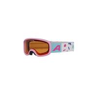 ALPINA Maschera da sci per bambini Piney 2.0 rosa