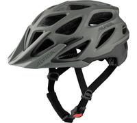 ALPINA MYTHOS 3.0 - Casco da bicicletta per adulti leggero e ben ventilato - Casco regolabile con cuscinetti antibatterici per un comfort e una protezione ottimali, grigio caffè opaco, 52-57 cm