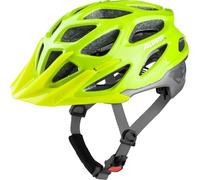 ALPINA MYTHOS 3.0 - Casco da bicicletta per adulti leggero e ben ventilato - Casco regolabile con cuscinetti antibatterici per un comfort e una protezione ottimali, be visible-silver gloss, 57-62 cm