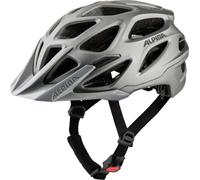 ALPINA MYTHOS 3.0 - Casco da bicicletta per adulti leggero e ben ventilato - Casco regolabile con cuscinetti antibatterici per un comfort e una protezione ottimali, colore argento scuro opaco, 59-64