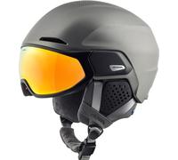ALPINA Oro QV MIPS, Casco da Sci Unisex-Adulti, Gunmetal Matt, 55-59 cm