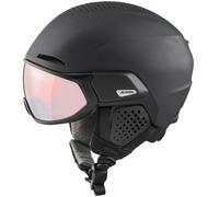 Alpina Oro QV Mips Casco Sci Con Visiera Sport Nero Opaco Quattroflex A9245-X30