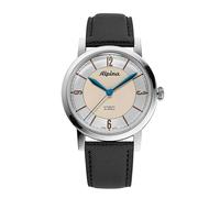 Alpina Orologio Analogico al Quarzo Svizzero Uomo con Cinturino in Pelle AL-520SBG3SH6
