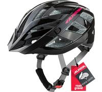 ALPINA PANOMA 2.0, Casco da Bicicletta Unisex Adulto, Black-Pink Gloss, 52-57 cm