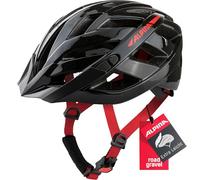 ALPINA PANOMA 2.0, Casco da Bicicletta Unisex Adulto, Black-Red Gloss, 56-59 cm