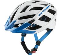 ALPINA PANOMA 2.0, Casco da Bicicletta Unisex Adulto, White-Blue Gloss, 56-59 cm