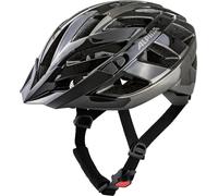 ALPINA Panoma 3.0, Casco da Bici Unisex, Nero-Antracite Lucido, 52-57 cm