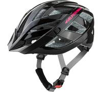 ALPINA Panoma 3.0, Casco da Bici Unisex, Nero-Rosa Lucido, 56-59 cm