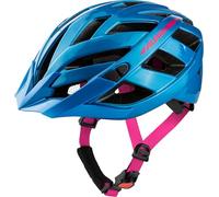 ALPINA PANOMA 3.0, True Blue-pink Gloss, 52-57 cm, casco da touring ventilato in modo ottimale con luce LED opzionale per adulti