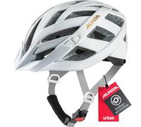 ALPINA Panoma Classic, Casco da Bici Unisex, Bianco-Prosecco Lucido, 52-57 cm