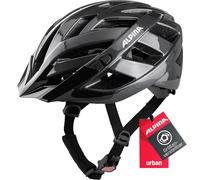 ALPINA Panoma Classic, Casco da Bici Unisex, Nero Lucido, 52-57 cm