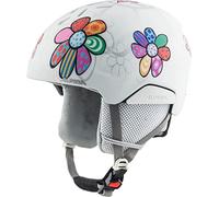 ALPINA PIZI, Casco da Sci Unisex Bambino, Patchwork-Flower Matt, 46-51 cm
