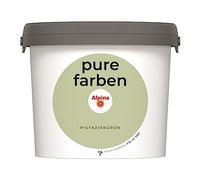 Alpina pure farben Vernice per parete - Verde pistacchio - vernice per interni resistente e traspirante - abbondante, coprente e facile da pulire - 2,5 litri