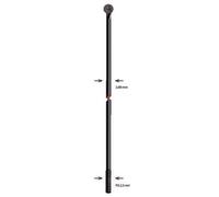 Alpina Raggi 2.00 Mm Stainless Steel 100 Unità Black