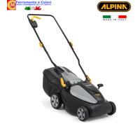 ALPINA Rasaerba a Batteria(2) Litio 20V Tosaerba Tagliaerba a Spinta Taglio 34Cm