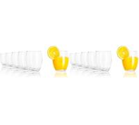 alpina Set di 12 bicchieri per acqua, 350 ml, lavabili in lavastoviglie