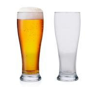 alpina Set di bicchieri da birra, 6 pezzi, 415 ml, set di bicchieri da birra e bibite, bicchieri per la casa o le feste, trasparenti
