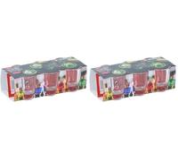 alpina Set di Bicchieri Shot 6 Pezzi - Bicchierini Liquore da 45 ml - Bicchierini Lavabili in Lavastoviglie - Perfetti per gli Shot e i Giochi di Bevute - Trasparenti - Vetro (Confezione da 2)