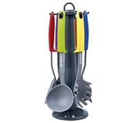 Alpina Set di utensili da cucina in nylon, 7 pezzi, multicolore, 6 unità