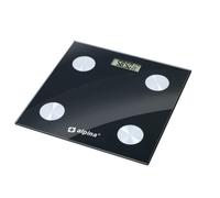 Alpina Smart Scale - con analisi del corpo: incluso grasso e massa muscolare - B