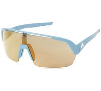 Alpina Sports Occhiali da sole unisex Turbo Hr Q-lite, Blu fumo opaco, Taglia unica