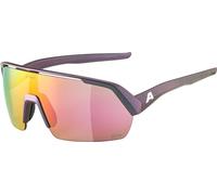 ALPINA Turbo HR Q-Lite Occhiali da, Nero Viola Metallizzato Opaco, Taglia Unica Unisex-Adulto