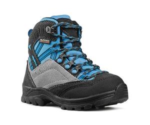 ALPINA Stivali da trekking e trekking unisex per bambini, blu/grigio, blu/grigio, 34 EU