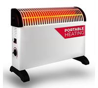 alpina Stufa di riscaldamento - 1500 W - sui piedi - Termostato regolabile - Bianco, Bianco