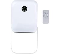 alpina Stufetta Elettrica da Bagno Basso Consumo - Caldobagno con Timer - Termoventilatore con Protezione Surriscaldamento 400W - Piccola Stufa da Bagno in Acciaio